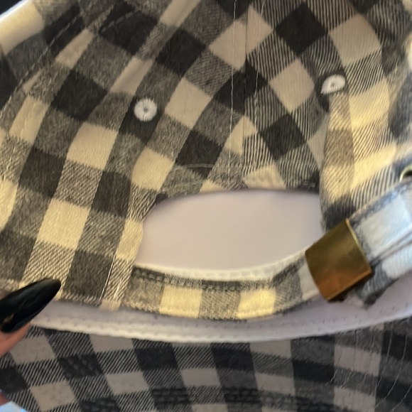 Buffalo Check Baseball Cap - Picture 2 of 3